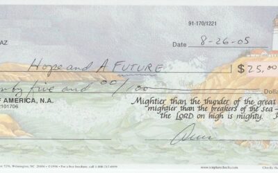 IRS Approval & Our First Donation